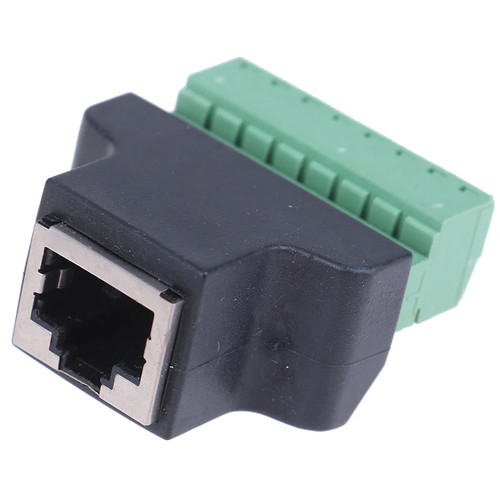 Rj45 adapter schraubklemme - adapter,